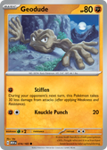 Geodude - 074/165 -SV: Scarlet & Violet 151 (MEW)