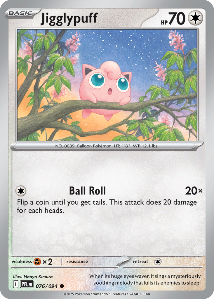 Jigglypuff- 076/094 - Phantasmal Flames