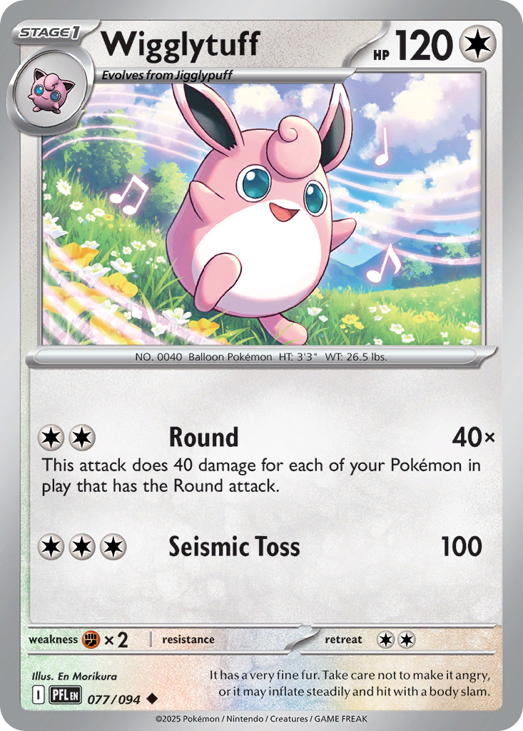 Wigglytuff - 077/094 - Phantasmal Flames