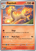 Rapidash - 078/165 -SV: Scarlet & Violet 151 (MEW) (Reverse Holo)