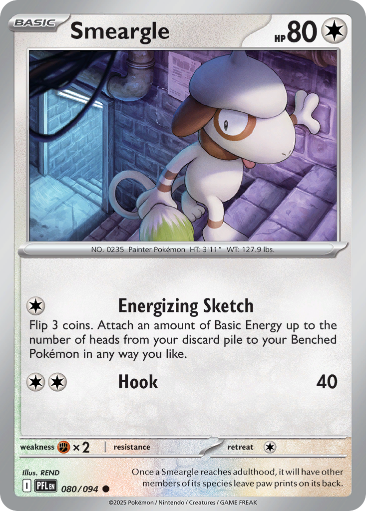 Smeargle- 080/094 - Phantasmal Flames
