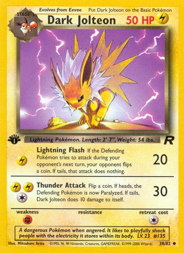 Dark Jolteon - Team Rocket