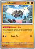 Relicanth - 084/162 - Temporal Forces (Reverse Holo)