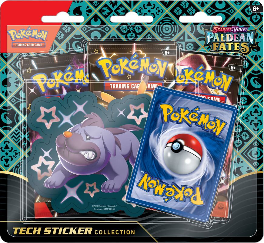 Paldean Fates - Tech Sticker Blister