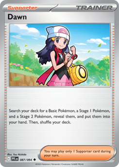 Dawn - 087/094 - Phantasmal Flames (PFL) (Reverse Holo)