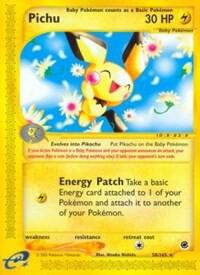 Pichu - 58/165 - Expedition (Heavy Played)