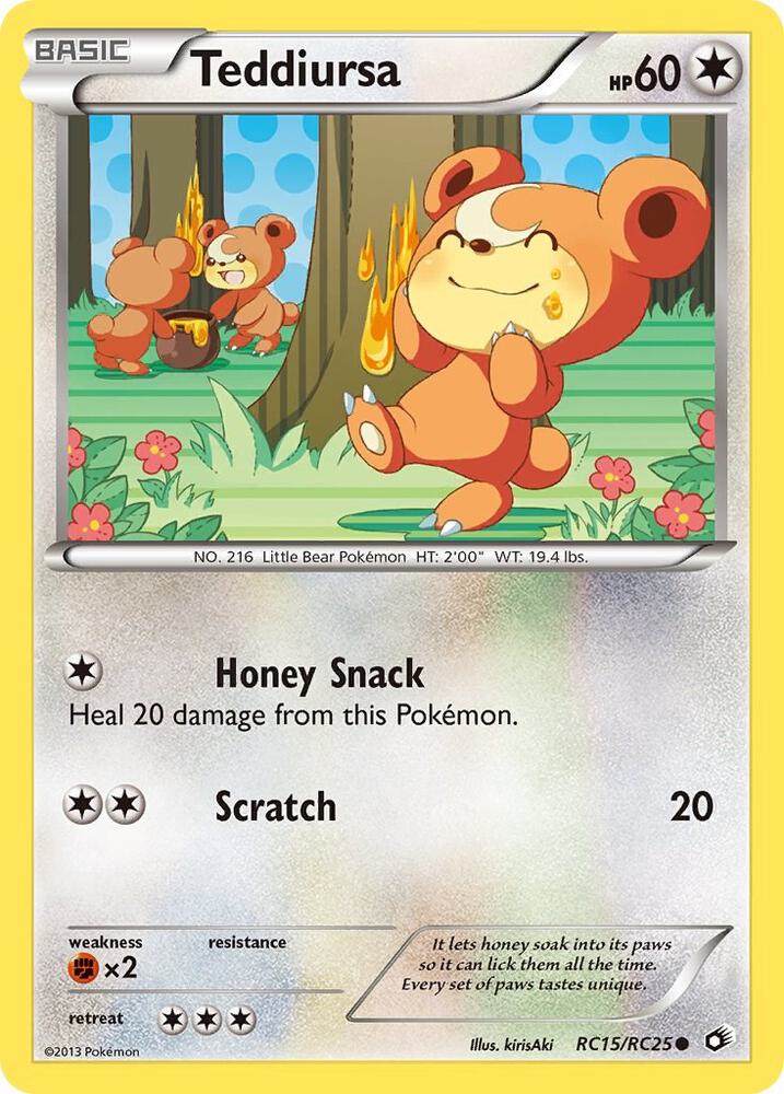 Teddiursa - Legendary Treasures: Radiant Collection