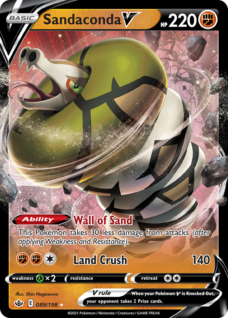 Sandaconda V - 089/198 - SWSH: Chilling Reign (CRE)