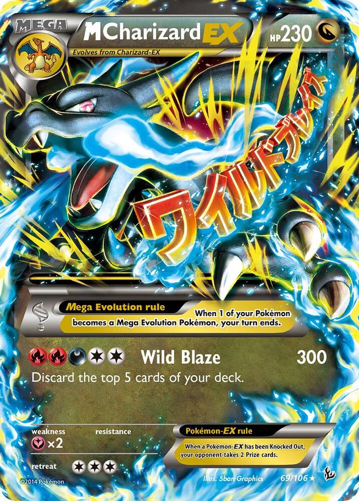 M Charizard EX - 69/106 - XY - Flashfire