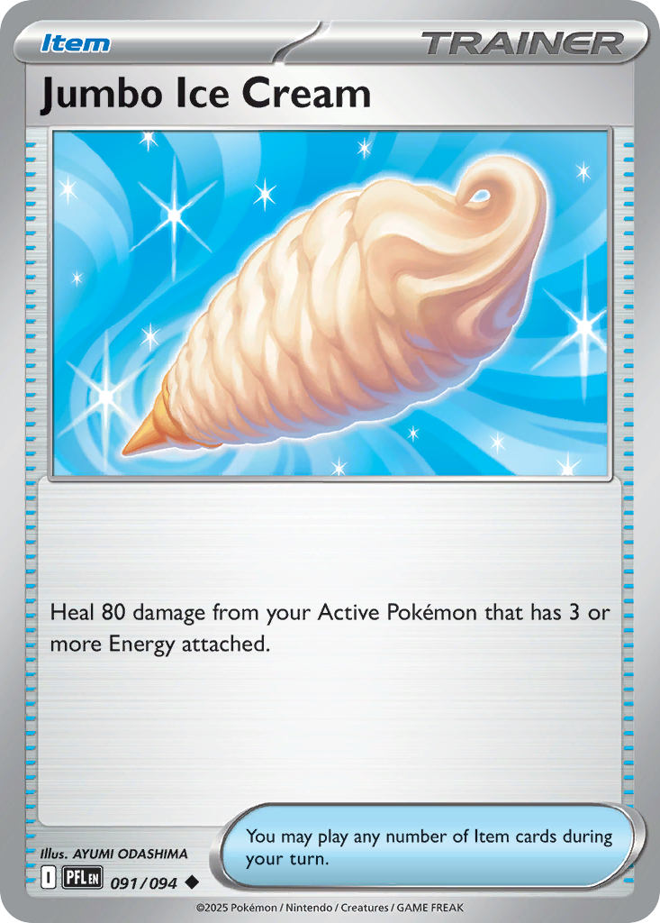 Jumbo Ice Cream - 091/094 - Phantasmal Flames (PFL)