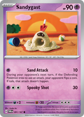 Sandygast - 091/167 - Twilight Masquerade (Reverse Holo)