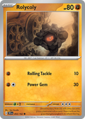 Rolycoly - 093/162 - Temporal Forces (Reverse Holo)