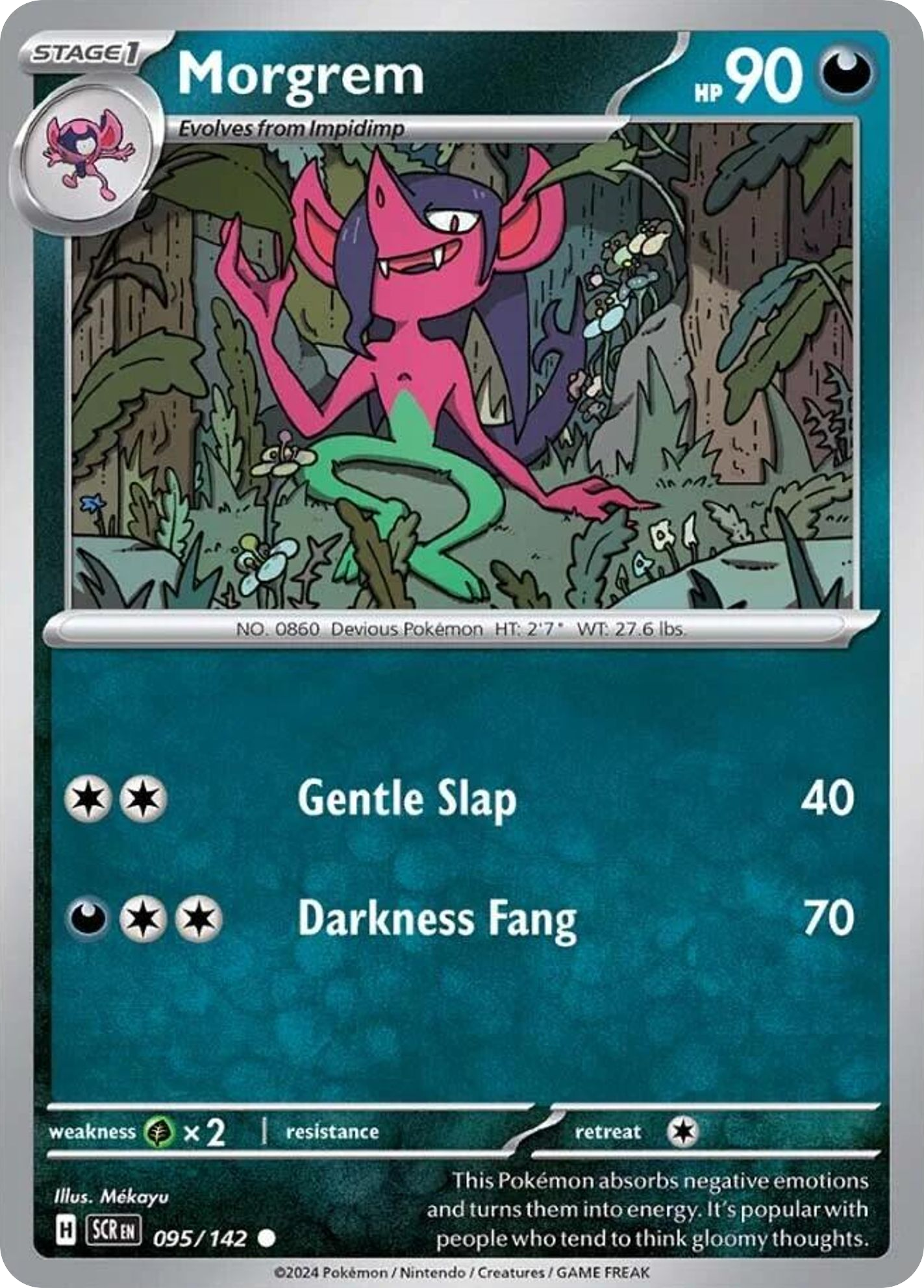 Morgrem- 095/142 - Stellar Crown (Reverse Holo)