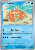 Krabby - 098/165 -SV: Scarlet & Violet 151 (MEW) (Reverse Holo)