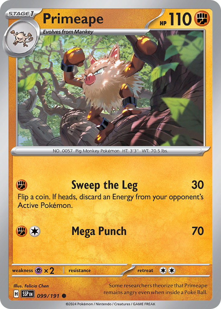 Primeape- 099/191 - Surging Sparks