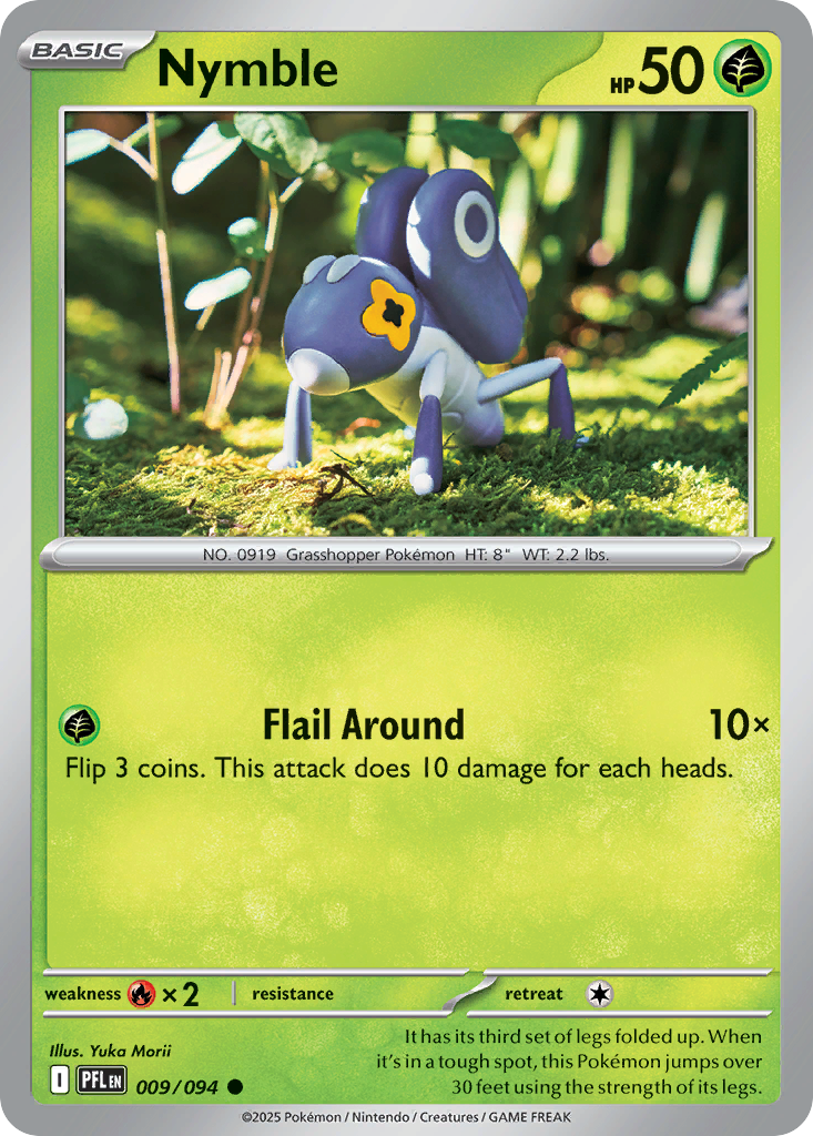 Nymble - 009/094 - Phantasmal Flames (Reverse Holo)