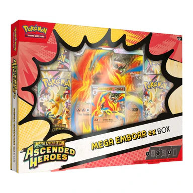 Pokémon TCG: Mega Evolution–Ascended Heroes ex Box