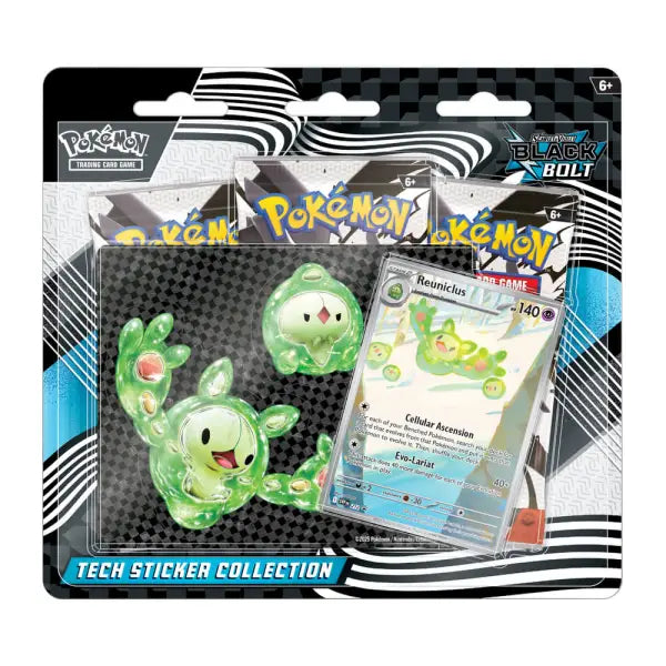 Pokémon Scarlet & Violet 10.5: Black Bolt - Tech Sticker Collection