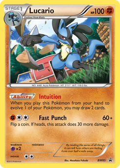 Lucario - 085/101 - BW: BW Black Star Promos (PR-BLW)