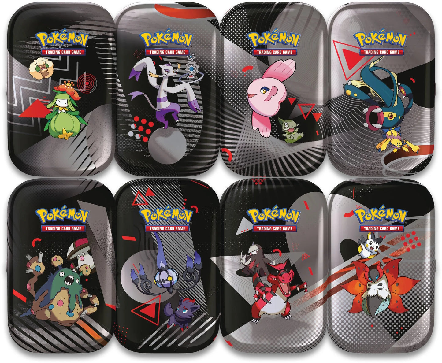 Pokémon: Black Bolt & White Flare Mini Tins