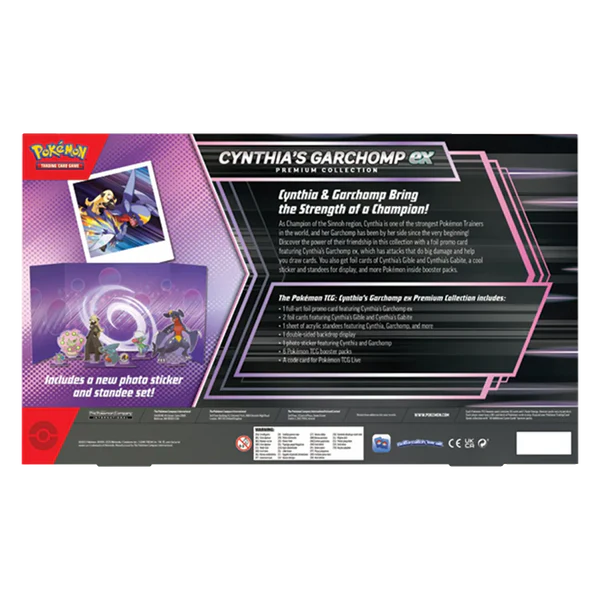 Pokémon: Cynthia’s Garchomp ex Premium Collection