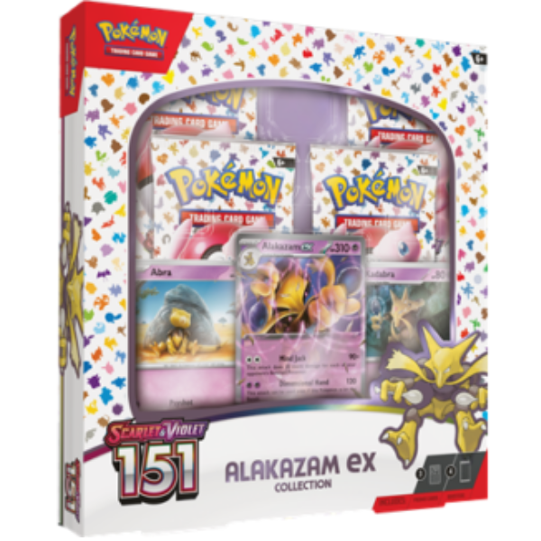 Pokémon: Scarlet & Violet - 151 - Alakazam EX Box