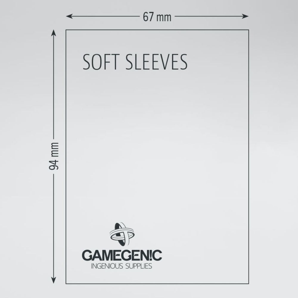 Gamegenic Soft Sleeves (100) Penny Sleeves