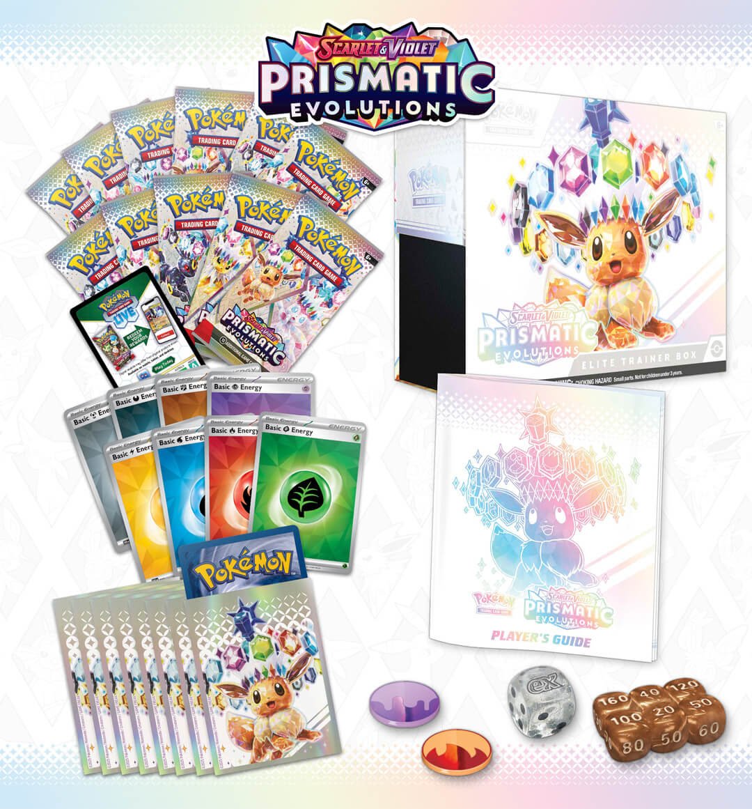 Pokémon: Scarlet & Violet Prismatic Evolution: Elite Trainer Box
