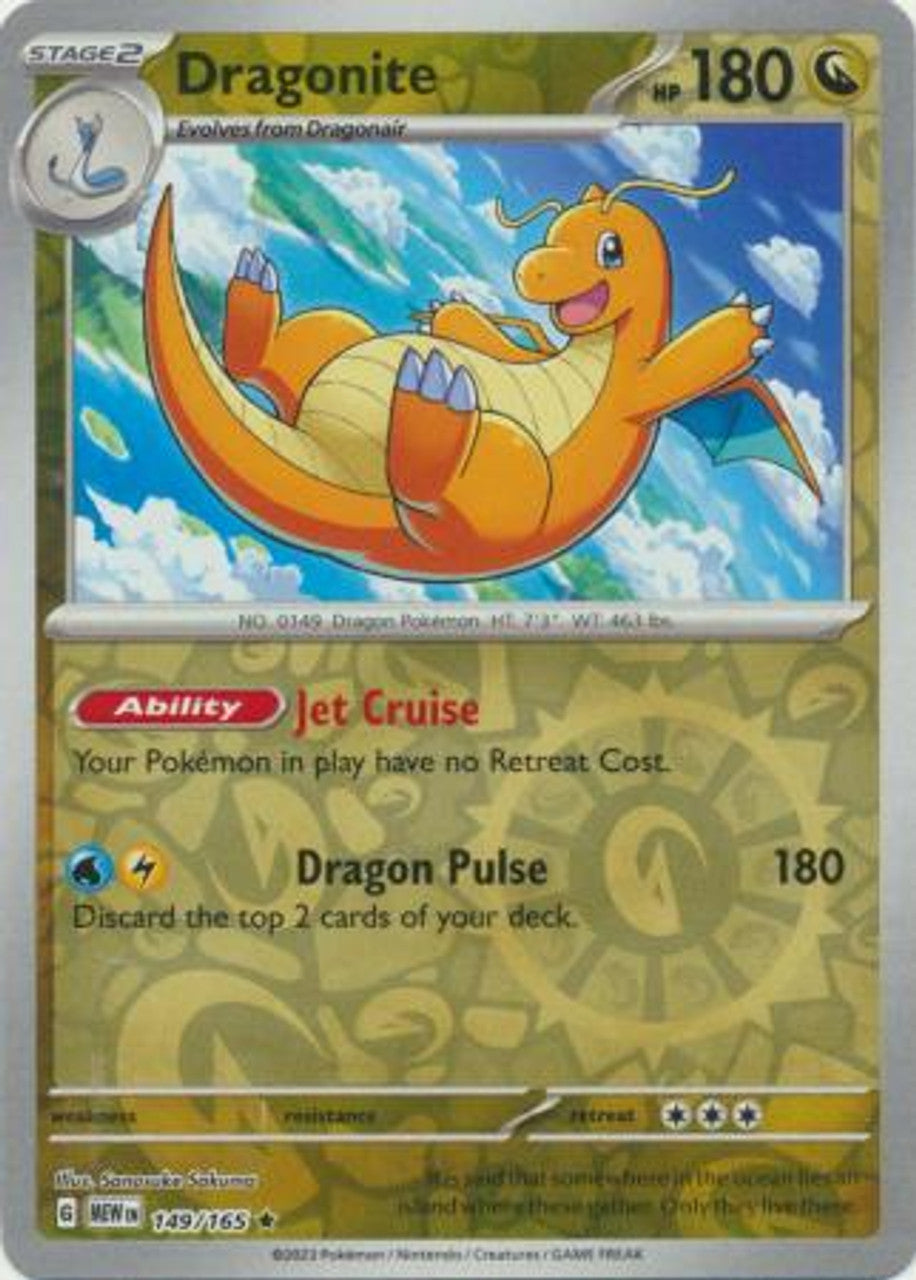 Dragonite - SV: Scarlet and Violet 151 (MEW) Reverse Holo