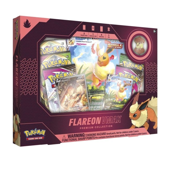 Jolteon and Flareon Vmax Premium Collection