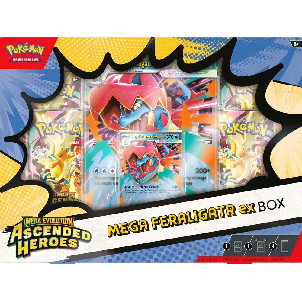 Pokémon TCG: Mega Evolution–Ascended Heroes ex Box