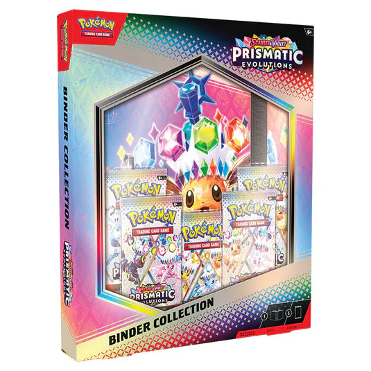 Pokémon: Scarlet & Violet Prismatic Evolution: Binder Collection