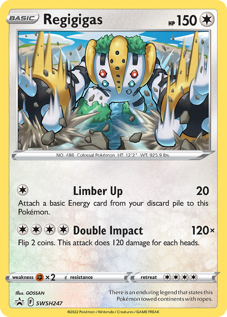 Regigigas - 247/307 - SWSH: SWSH Black Star Promos (PR-SW)