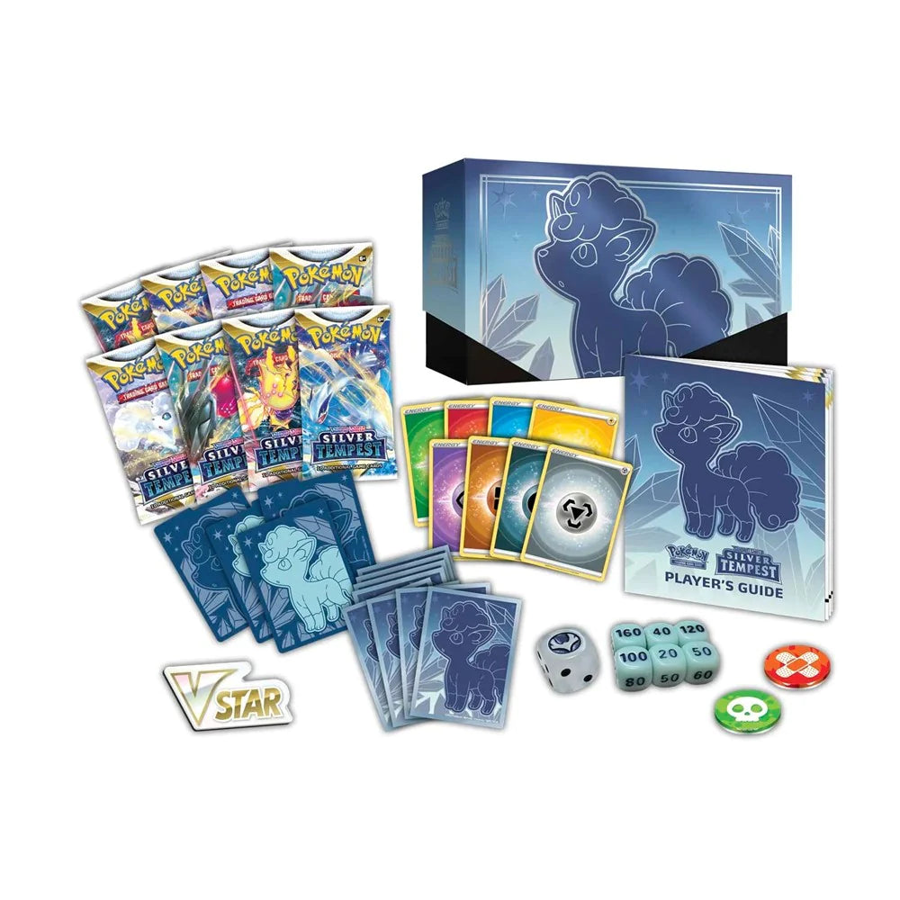 Pokémon Sword & Shield Silver Tempest Elite Trainer Box