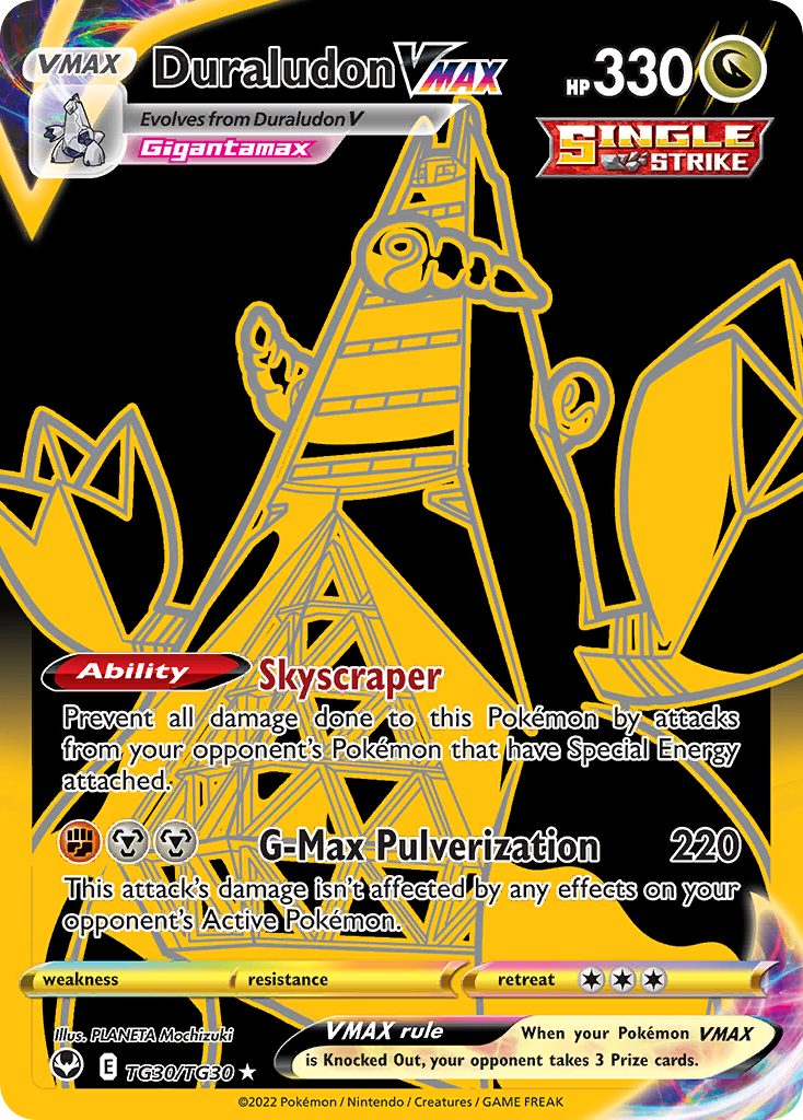 Duraludon VMAX - 030/030 - SWSH: Silver Tempest Trainer Gallery (SIT)