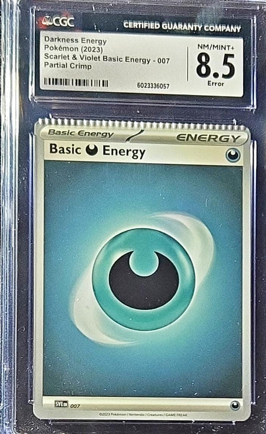 Darkness Energy - 007 - CGC 8.5 NM Error