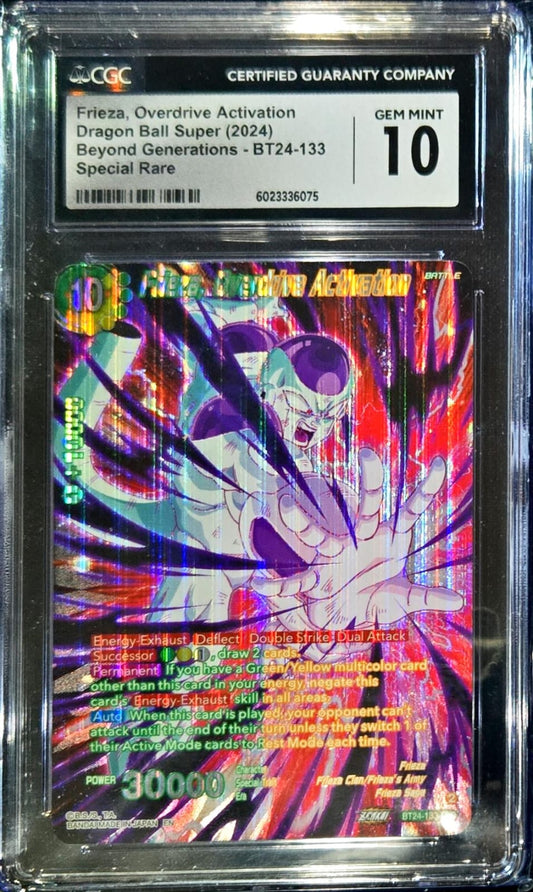 Frieza Overdrive Activation - EX24-133 - CGC 10 Gem Mint