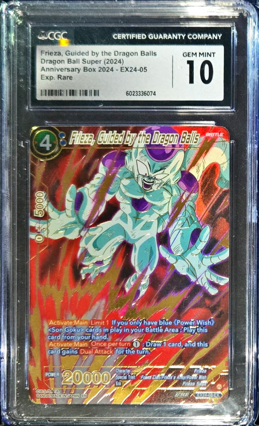 Frieza Guided by the Dragon Balls - EX24-05 - CGC 10 Gem Mint