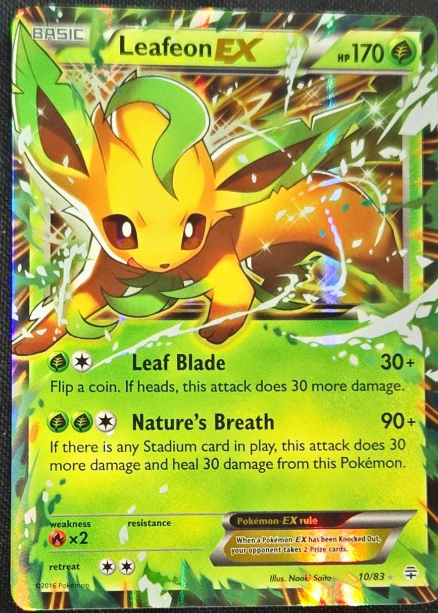 Leafeon EX - 10/83 - Generations (Lightly Played)