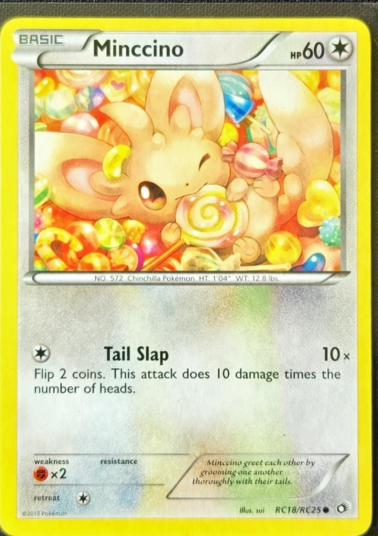 Minccino - RC18/RC25 - Legendary Treasures: Radiant Collection (Lightly Played)