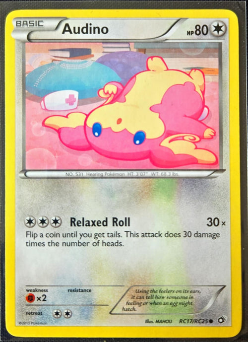 Audino - RC17/RC25 - Legendary Treasures: Radiant Collection (Lightly Played)