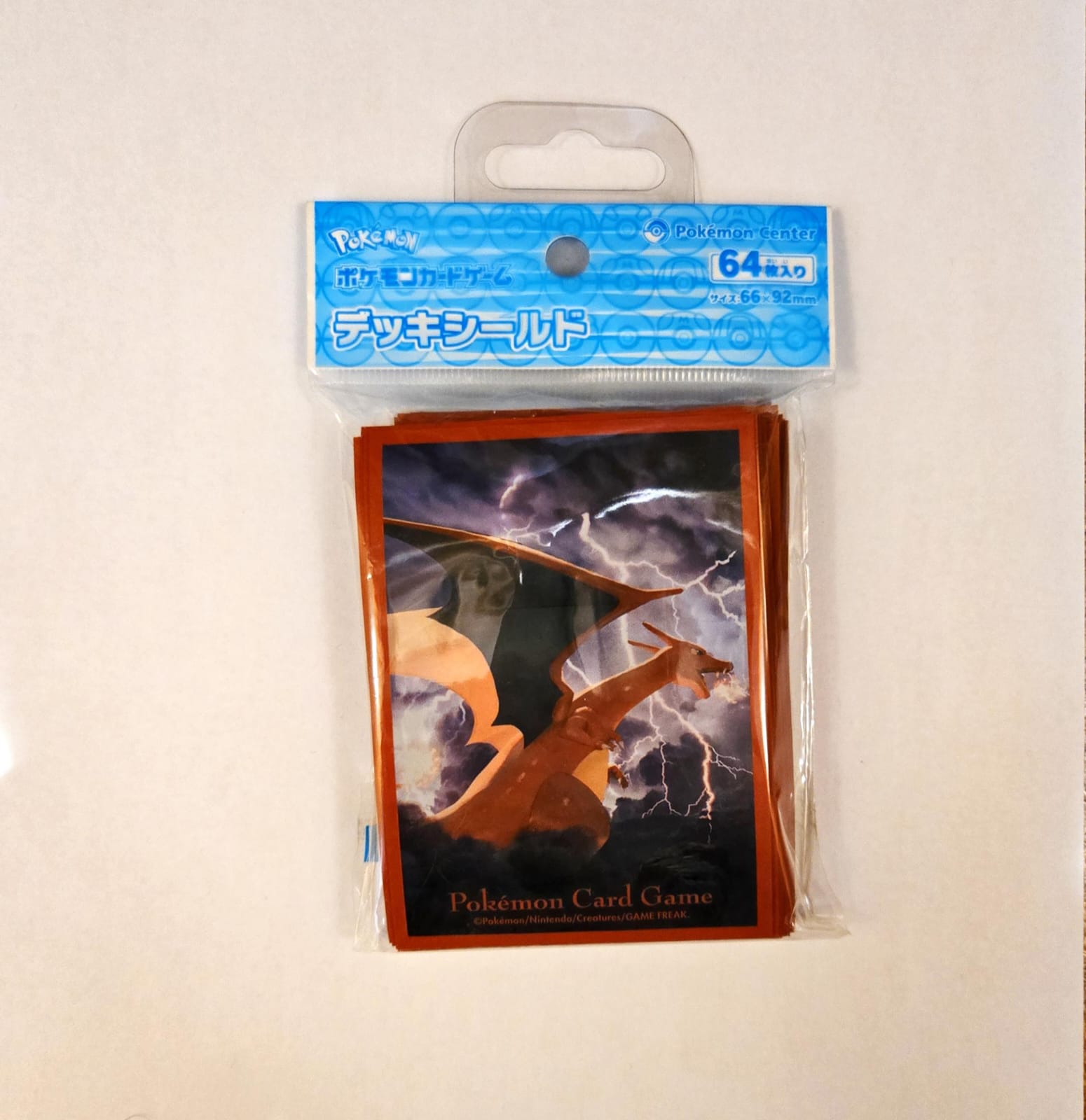 Pokemon Center Original Card Game Sleeve Flying Charizard 64 sleeves