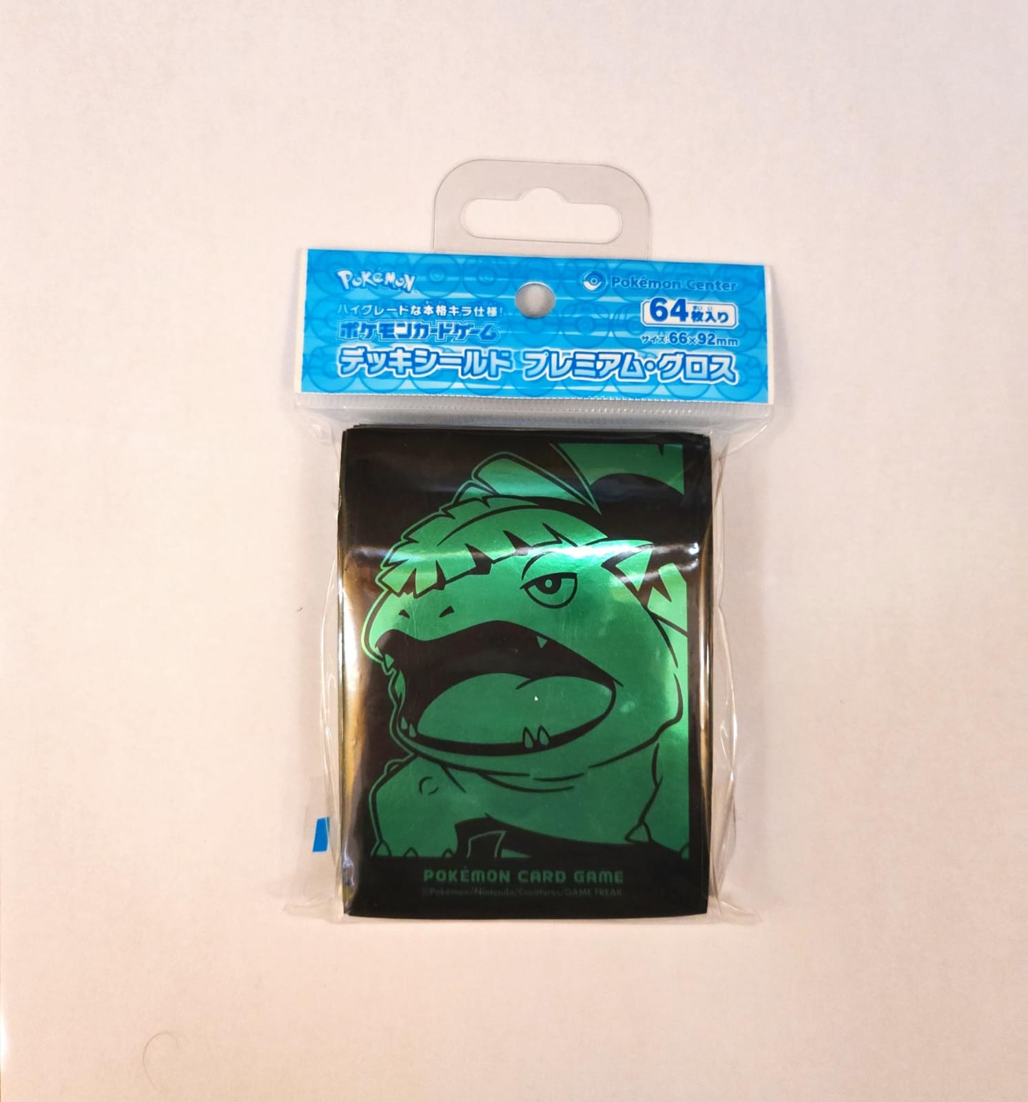Venusaur Premium Pokemon Card Game Sleeves Deck Shield 64PCS Center Japan