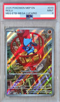 PSA 9 - Riolu - 010 - Mega Evolution Promo