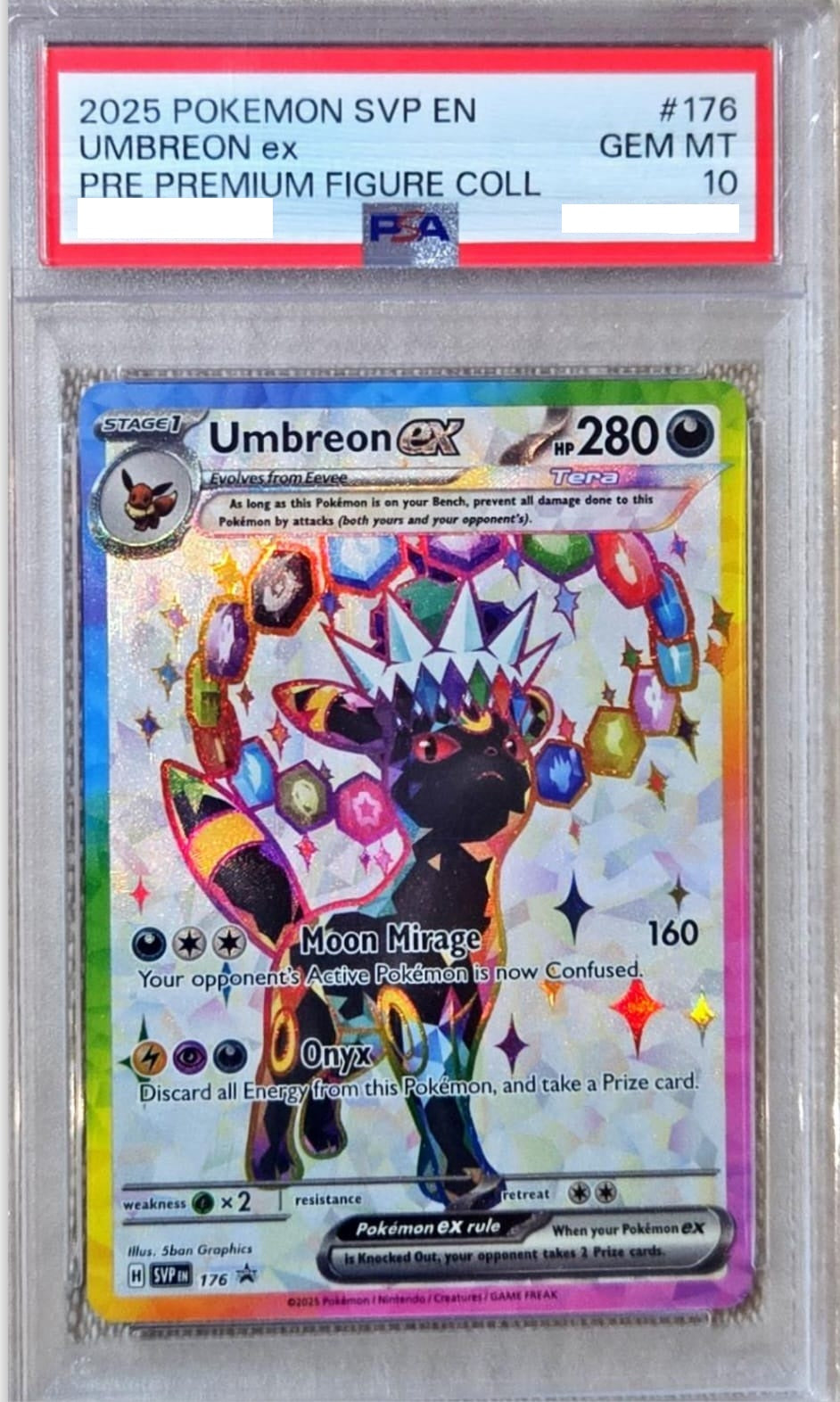 PSA 10 - Umbreon Ex - 176 - Scarlet and Violet Promo