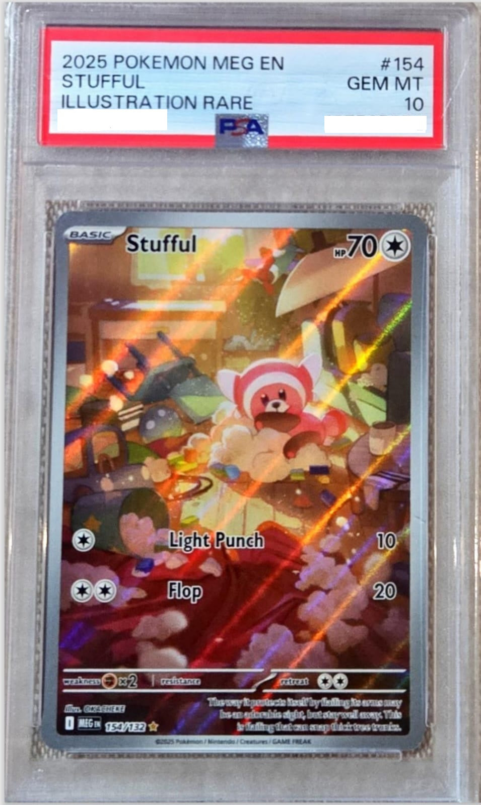 PSA 10 - Stuffel - 154/132 - Mega Evolution