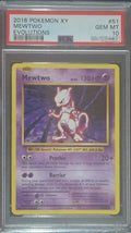 PSA 10 Mewtwo - 51/108 - XY Evolutions