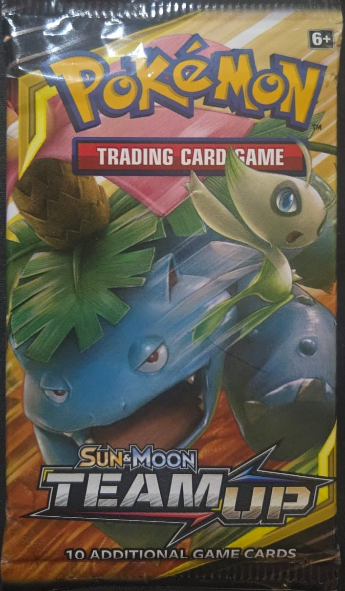Team Up Booster Pack - SM - Team Up (SM9) (Mark on Wrapper)