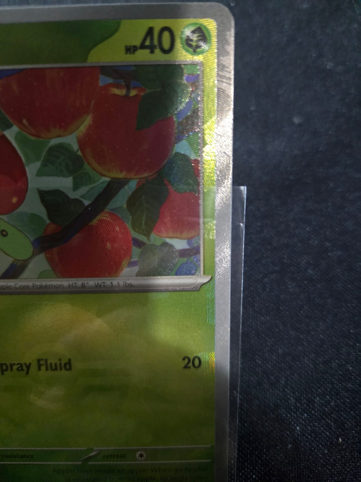 Applin - 009/131 - SV: Prismatic Evolutions (Poke Ball Pattern) Texture Error