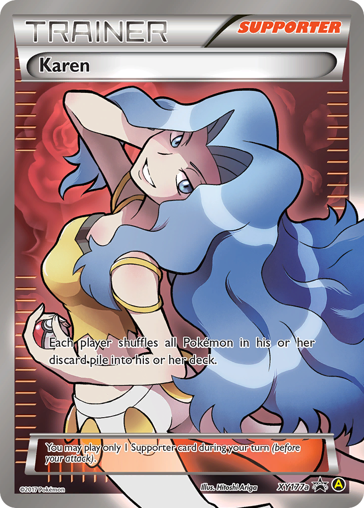 Karen - 177/211 - XY: XY Black Star Promos (PR-XY)